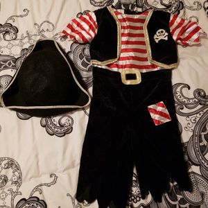 3T Toddler Pirate Costume